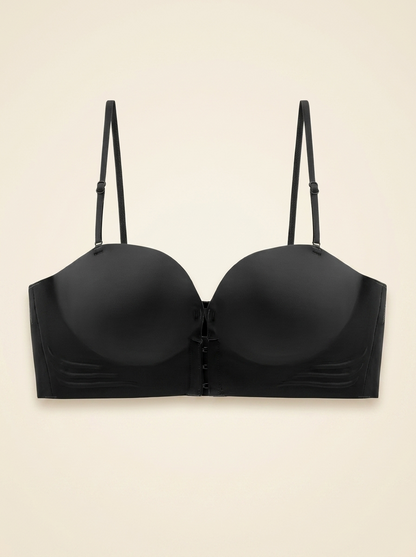 Strapless push-up bh met voorsluiting